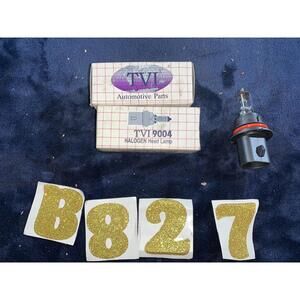 2 TVI 9004 HEADLIGHT BULBS 65/45W - NEW IN PACKAGE AUTO REPLACEMENT LIGHTS